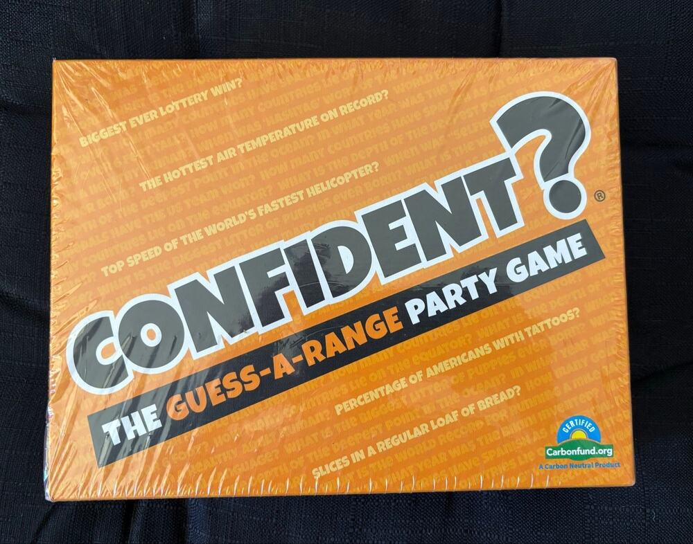 Confident? Guess-A-Range Party Family Game